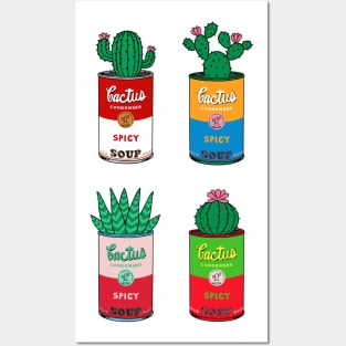 Cactus pop art Posters and Art